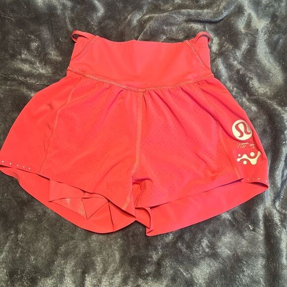 Lululemon Nulux Road to Trail Shorts pink size 2 - Picture 1 of 6